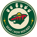 Minnesota Wild Deaf / HOH Hockey logo
